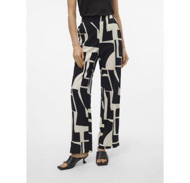 Vero moda pantaloni measy joy hw wide pants wvn ga